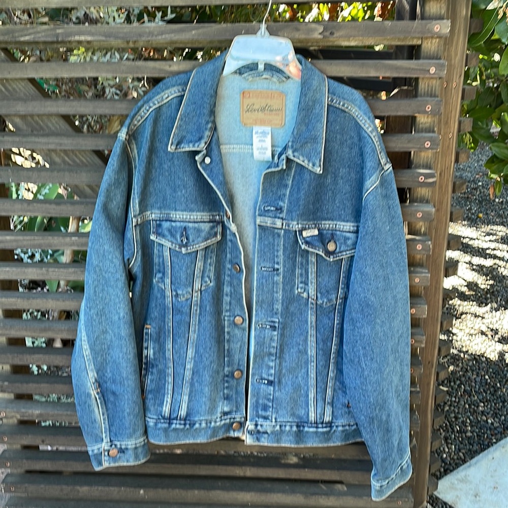 Levi’s men’s jean jacket size large 1970s